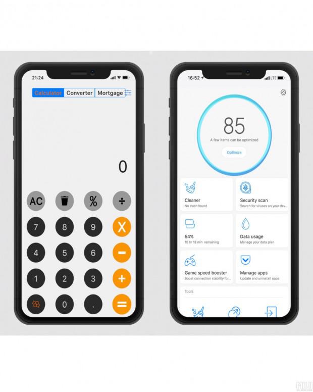 The Iphone Xs Max Miui 10 Theme Mtz {Forum Aden}
