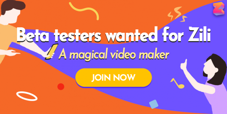 zili is live: beta testers wanted for a magical video app!