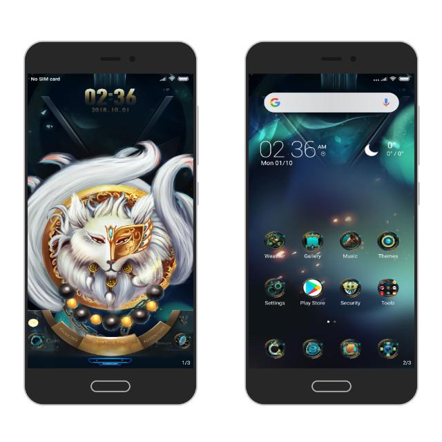 Fox Legend By Bestheme Team Miui 10 Theme Themes Mi Community