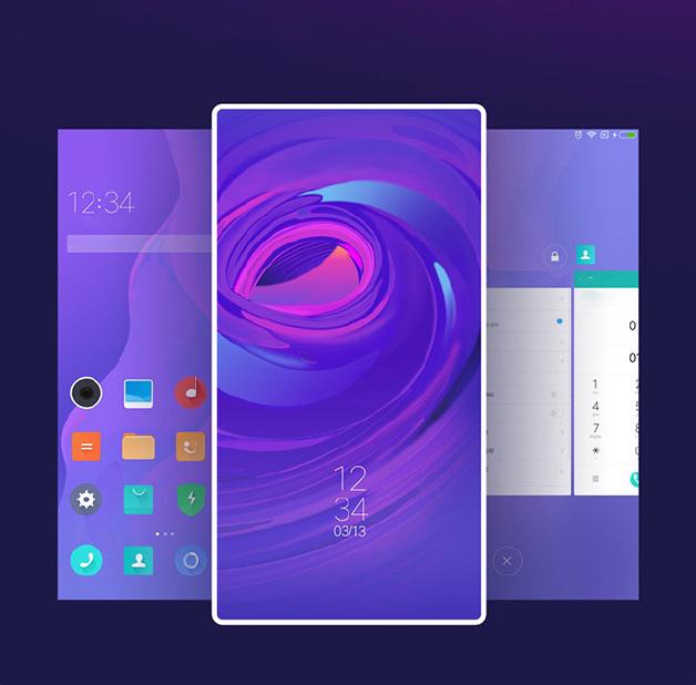 Mi Mix 3 Built In Default Theme Wallpapers Download It Now