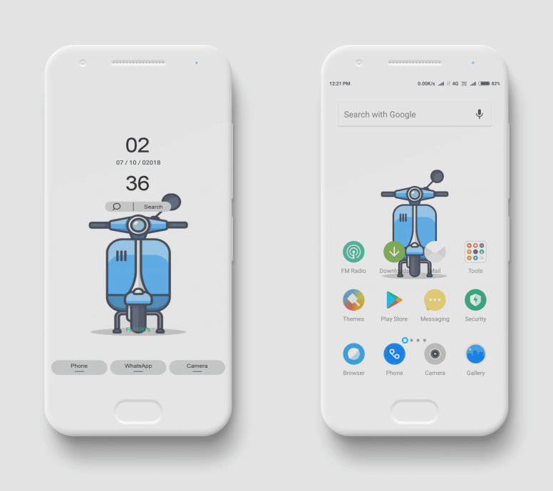Scutter V10 Miui Theme Download For Xiaomi Mobile Themes Mi