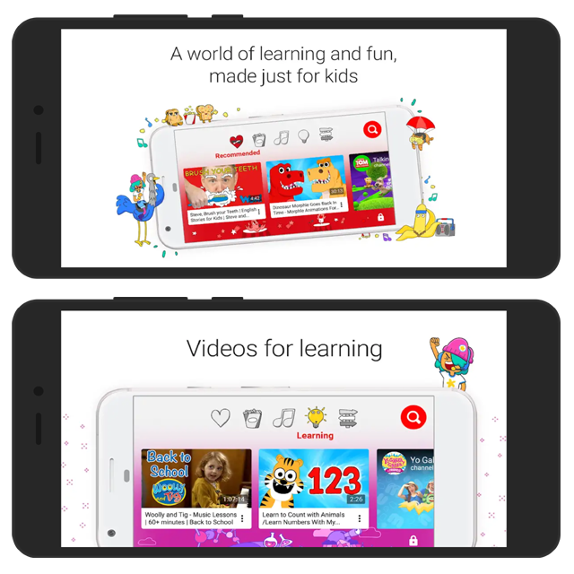YouTube Kids review - Use of YouTube Kids app