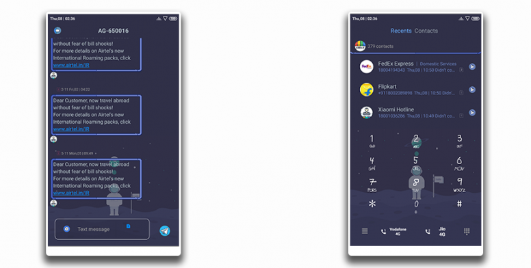 Theme Of The Week 48 Blasunk V10 Miui 10 Makeover Themes Mi