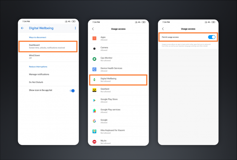 How to use Digital Wellbeing app on your Xiaomi phone